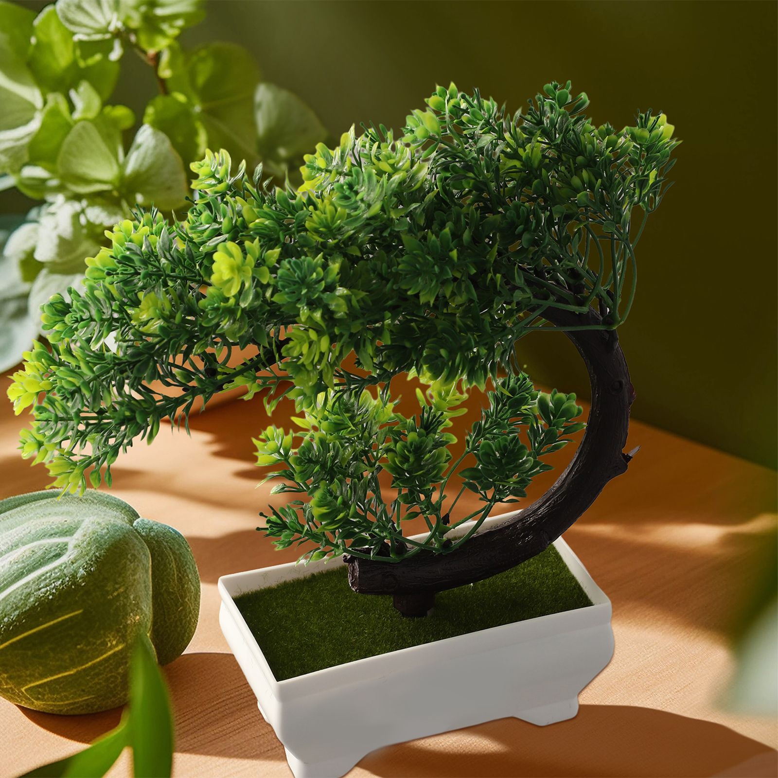 Bonsai Garden Indoor - 실내 정원 스타일 장식용 플라스틱 화분