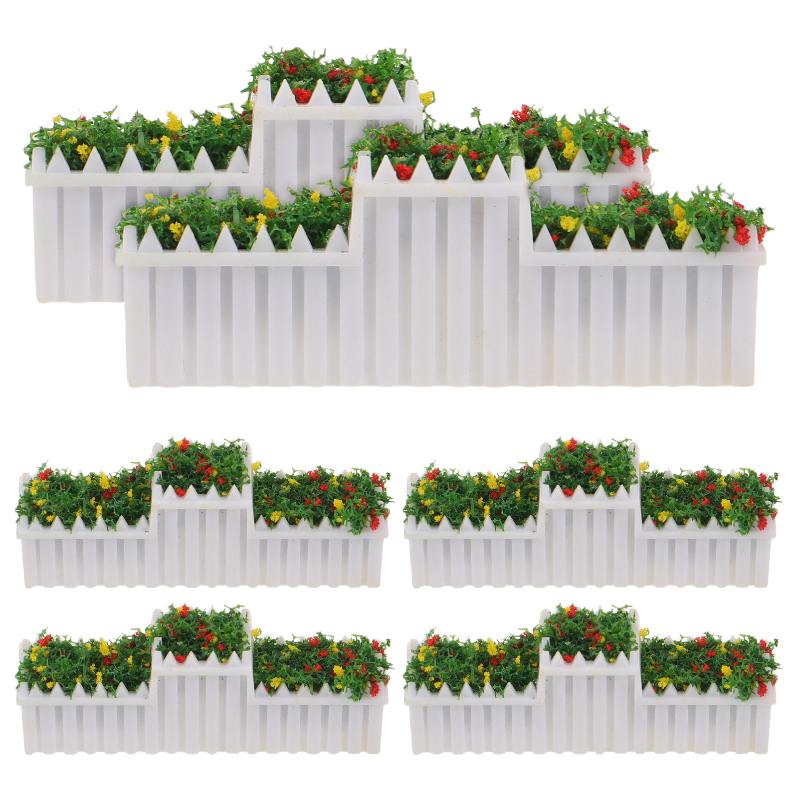6Pcs 미니어처 분재 식물 모델 요정 집 미니 정원  - Bonsai Garden Desk 리뷰 및 가격