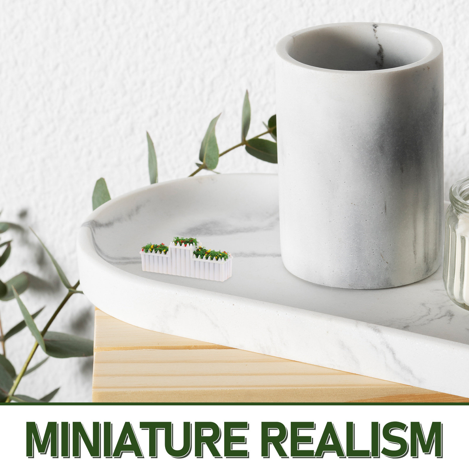 6Pcs 미니어처 분재 식물 모델 요정 집 미니 정원  - Bonsai Garden Desk 리뷰 및 가격