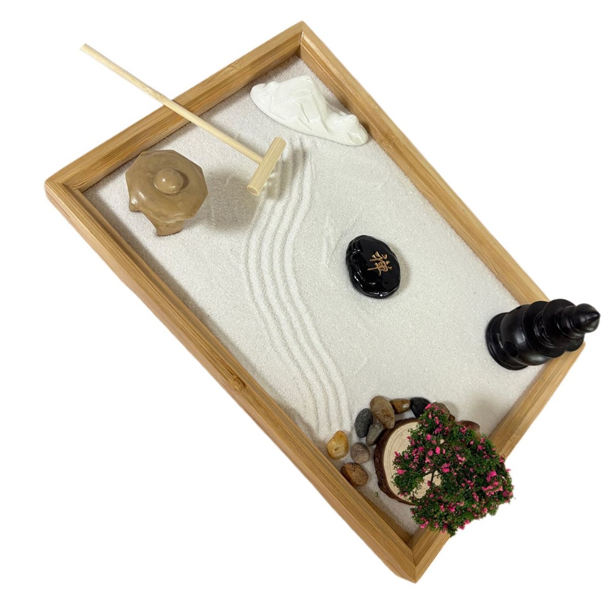 618 메가 세일 일본식 정원 장식 세트 (흰 모래,  - Bonsai Garden Desk 리뷰 및 가격